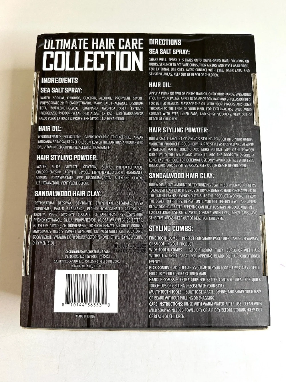 Viking Revolution Ultimate Hair Care Set